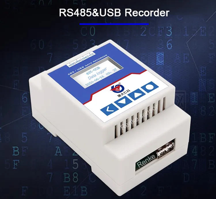 İhracat 485 veri modülü RS485-USB veri kaydedici taşınabilir 485 ve USB kaydedici