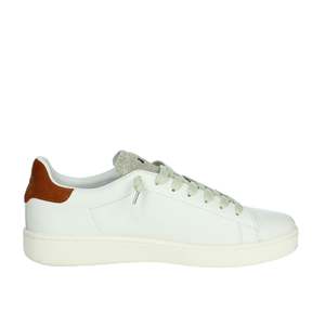 Baskets basses décontractées en cuir blanc Lotto Leggenda pour homme - Product Image 1