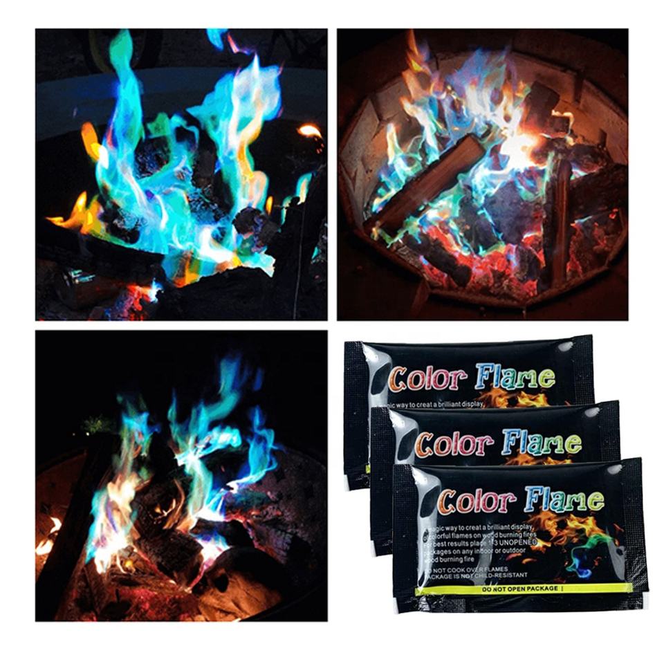 Color Change Powder Flames - Mystical Magic Blue Fire