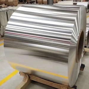 Bande de feuille d'aluminium 8011 3105 H24 H18, finition usine simple, <span class=keywords><strong>pour</strong></span> bouchons à vis - Product Image 1