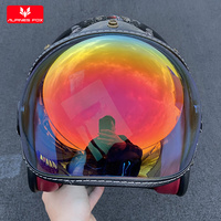 Visières de casque de moto, lunettes de protection, lentilles de casque de motocross, lunettes de moto compatibles avec les casques rétro SHOEI THOMPSON TTCO BELL