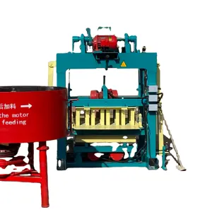 Las principales máquinas de bloques más vendidas en los mercados del sudeste asiático y africano, máquina de ladrillos de la qtj4-40