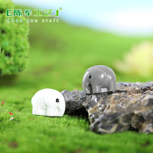 Fabbrica Weij vende all'ingrosso ornamenti per micro-paesaggi, coppie di elefanti, piante succulente, bottiglie ecologiche decorative fai-da-te con muschio. - Product Image 3