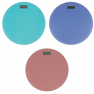 BILANCIA PERSONALE ROTONDA 180 KG 3 TONALITÀ PASTELLO - Product Image 1