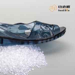Granuli di PVC Trasparente Morbido e Flessibile, Materiale Grezzo per Scarpe e Sandali, Materiale PVC ad Alta Trasparenza - Product Image 1