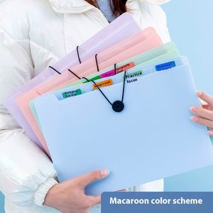 Carpeta de Archivo Expandible de Plástico PP Tamaño A4, Organizador de Documentos, Estuche para Adolescentes, Gran Venta en América - Product Image 3