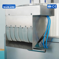 Machine à laver et à peler les pommes de terre à haute efficacité, éplucheuse de carottes et de légumes racineux, machine à retirer la peau