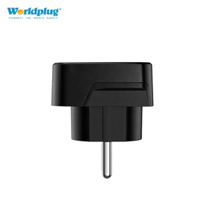 Worldplug Châu Âu 2 Pin Cắm <span class=keywords><strong>Adapter</strong></span> Chuyển Đổi Tường Bộ Sạc & <span class=keywords><strong>Adapter</strong></span> Phổ Cắm - Product Image 2