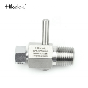Hikelok 1/8 Trong 1/2 Để Trong Lắp Ống 10000psi Áp Lực Cao Chảy Máu Van - Product Image 1