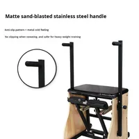 Chaise stable Airex MT01 en alliage d'aluminium durable et écologique pour Pilates, Yoga et Fitness à domicile