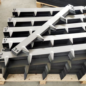 Nhà máy tùy chỉnh màu đen thép mạ kẽm vườn viền corten thép cỏ viền biên giới phong cách hàng rào cho thiết kế cảnh quan - Product Image 6