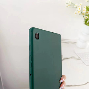 Pour Samsung Galaxy Tab A9 housse de protection Silicone doux au toucher couverture complète finition mate Portable étui de couleur unie - Product Image 3