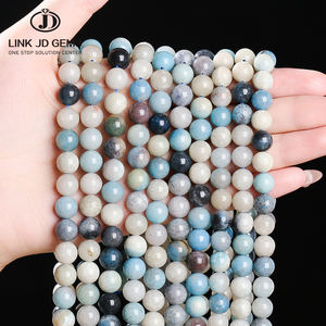 JD GEMS, venta al por mayor, 6mm, 8mm, 10mm, cuentas de trolleita naturales, ideales para materiales de fabricación de joyas DIY - Product Image 1