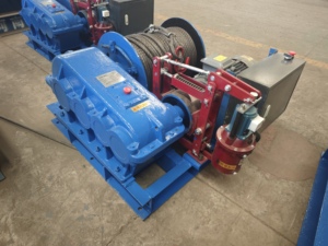 Hiệu suất cao khai thác biển thủy lực tời dây đơn 10 tấn gỗ lớn kéo máy chống ăn mòn sức mạnh mạnh mẽ - Product Image 4