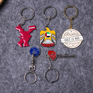<b>Custom</b> Metal <b>Keychains</b> With Creative Logos Enamel Painted Crafts Durable Gift Pendants For Promotion - Product Image 1