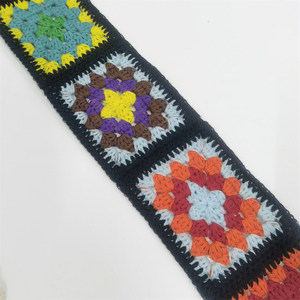 Fantasia estate disegno floreale uncinetto filo di pizzo per capi scarpe borse per rifilatura accessori - Product Image 4