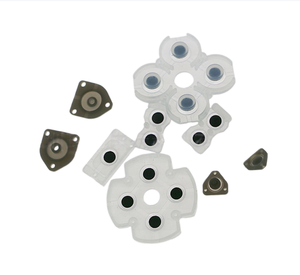 11 Piezas de Repuesto de Almohadillas de Goma Conductivas para Controlador PS4, Kits de Reparación de Botones de Silicona Adhesivos para DualShock 4 1.0 2.0 Versión Antigua - Product Image 6