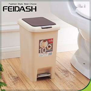 DE MARZO DE nuevo comercio Festival barato de polvo de plástico bin con doble tapas pp <span class=keywords><strong>basura</strong></span> con bloqueo de la tapa y el <span class=keywords><strong>pedal</strong></span> - Product Image 2