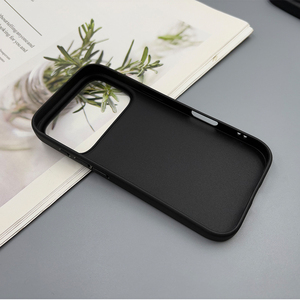 <span class=keywords><strong>Cover</strong></span> protettiva certificata ecologica per <span class=keywords><strong>iPhone</strong></span> 17 <span class=keywords><strong>Pro</strong></span> Max custodia in TPU riciclato nero opaco - Product Image 3