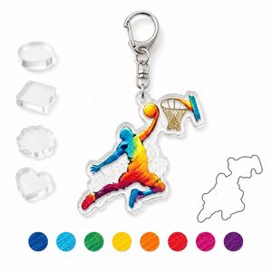Llavero de Baloncesto al por Mayor, Amuleto Deportivo Artístico, Souvenir de Slam <span class=keywords><strong>Dunk</strong></span>, Venta al por Mayor - Product Image 5