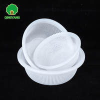 Panier de rangement en plastique maillé empilable de qualité alimentaire pour fruits et légumes, idéal pour la cuisine (vente en gros)