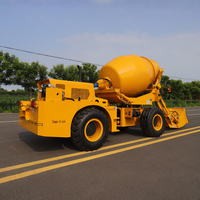 Camion malaxeur à béton autochargeur 4x4 de haute qualité, 3,5 m³, avec démarrage automatique pour travaux en chantier