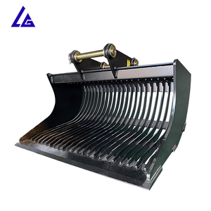 Bac de criblage personnalisé pour pelle mécanique, avec grille de tri et squelette de criblage, à durée de vie prolongée - Product Image 2