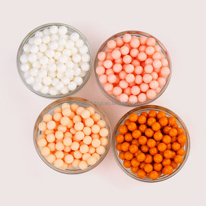 <strong>Vegan</strong> and KOSHER 100% Natural Color 7mm Orange Pearl Matte Sugar Beads Edible <strong>Sprinkles</strong> Cakes for Cakes Cookies Donuts Decor - Product Image 6