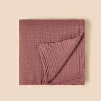 Fournisseur de couverture bébé double gaze