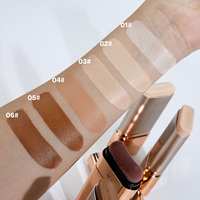 Fond de Teint Crème Couvrant à Marque Blanche, Anti-Cernes en Stick, Maquillage Visage Waterproof, Stick Fond de Teint Rose Gold