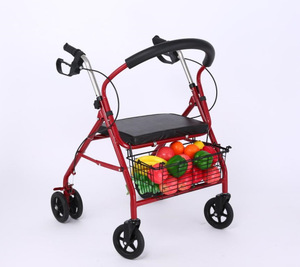 Elderly Shopping Cart, Supermarket Home Stroller, Sitting, Pushing, Folding Shopping <strong>Seat</strong>, Rest <strong>Seat</strong>, Pregnant Woman <strong>Walking</strong> <strong>Aid</strong> - Product Image 5