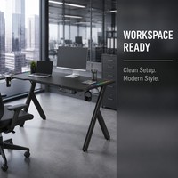 Bureau de jeu et d'apprentissage AOR Home Esports Room Living Room, design moderne, plateau métallique, vente en gros usine