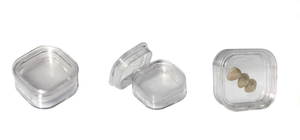 Envío Exprés Gratuito Caja de Membrana Transparente de 1.5"x1.5"x1" para Uso Dental, Regalos y Joyería - Product Image 2