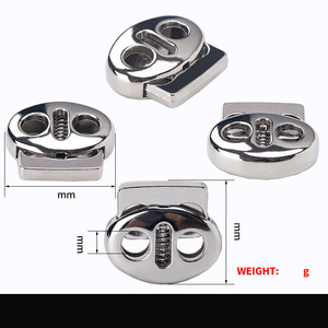 Biểu Tượng Tùy Chỉnh Dây Dây Rút Dây Kéo Đóng Cửa Mùa Xuân Khóa Stopper Với Kim Loại Dây Nhựa Và Kẽm Vật Liệu Hợp Kim Cho Hàng May Mặc - Product Image 5