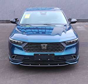 ชุดแต่งรอบคัน Honda Accord <span class=keywords><strong>รุ่น</strong></span>ที่ 11 ปี 2023-2025 สไตล์ DC (วัสดุ PP) - ลิ้นหน้า, สเกิร์ตข้าง, ดิฟฟิวเซอร์หลัง และสปอยเลอร์ - สีดำเงา - Product Image 5
