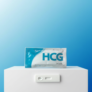 Test de <span class=keywords><strong>grossesse</strong></span> HCG haute sensibilité DEEPBLUE, cassette, détection précoce par urine, approuvé CE, précision de 99,5 %, garantie de 3 ans - Product Image 3