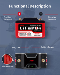 <strong>Rechargeable</strong> Motorcycle Lifepo4 <strong>Battery</strong> 12.8V 4Ah Instead of <strong>Lead</strong> <strong>Acid</strong> <strong>Battery</strong> 12V 12Ah - Product Image 6