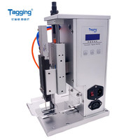 TM5209 Machine d'étiquetage d'étiquettes de chaussettes pneumatiques à aiguille fine/mince de 52mm pour chaussettes