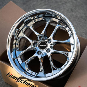 ล้อแม็กซ์ขอบโครเมียมแบบดิสลึกสำหรับรถยนต์นั่งส่วนบุคคล ขนาด 18 19 20 21 22 24 26 นิ้ว ล้อขัดเงาสำหรับรถแข่ง แบบฟอร์จ 2 ชิ้น สำหรับ Nismo 370z - Product Image 3