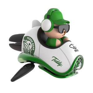 Mignon voiture désodorisant évent Clip dessin animé Kuromi vaisseau spatial aromathérapie diffuseur rotatif solide <span class=keywords><strong>Auto</strong></span> parfum ornements - Product Image 5