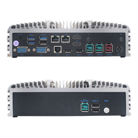 Mini-PC industriel sans ventilateur Minibox B16 Tiger Lake avec processeur Intel Core i3/i5, routeur pare-feu PfSense, ordinateur de bureau LAN DDR4 SoC