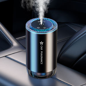 2025 핫 세일 컵 홀더 차량용 디퓨저 모던 대시보드 공기 청정기 분위기 조명 기분 좋은 향기 오래 지속되는 아로마테라피 - Product Image 1