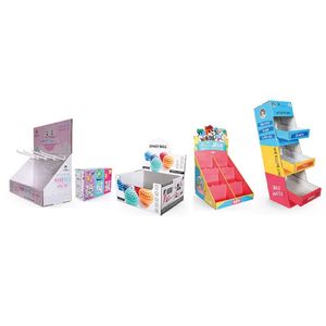 Tùy Chỉnh 3 Tầng Các Tông CD Cuốn Sách Hiển Thị Truy Cập Đứng Cho <span class=keywords><strong>DVD</strong></span> CD Bán Lẻ Bán Hàng Hiển Thị Giá Giáng Sinh Vui Vẻ - Product Image 4