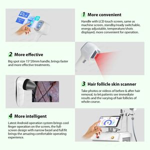 Macchina Professionale per Epilazione Laser a Diodi 808Nm 755Nm 1064Nm per Medicina Estetica - Product Image 6