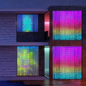 Luces LED RGB Inteligentes para Decoración de Paredes, Creador de Ambiente con Texto Programable, Luces de Cortina - Product Image 6