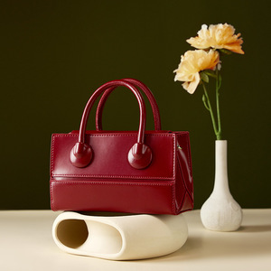 Petit sac carré <span class=keywords><strong>en</strong></span> cuir à une épaule avec un sac à <span class=keywords><strong>bandoulière</strong></span> diagonal - Product Image 5