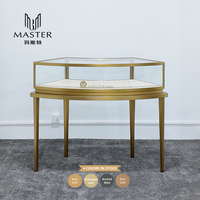 Vitrine de présentation haut de gamme pour bijouterie MASTER, meuble de présentation de bijoux de luxe pour la vente au détail de montres et de collections de diamants précieux