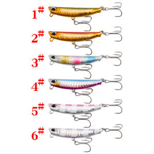 Leurre vibrant Xinyu pour la pêche en mer, appât de fond, 6 couleurs, cible maquereau XY-562 - Product Image 1