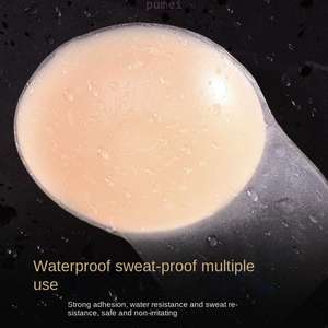 Tirez vers le haut la robe de mariée féminine de bâton de <span class=keywords><strong>poitrine</strong></span> avec une grande <span class=keywords><strong>poitrine</strong></span> garing sur le soutien pour empêcher l'été siliconeNipple cap - Product Image 5