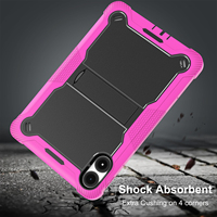 Coque antichoc en silicone PC rose vif de qualité supérieure avec support pour tablette Redmi Pad Pro 12.1 – Nouveauté 2026 en promotion